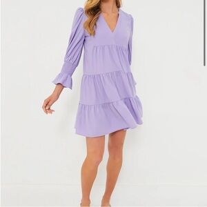 NWT Tuckernuck Pomander Place Lilac Crepe Kenzo Dress